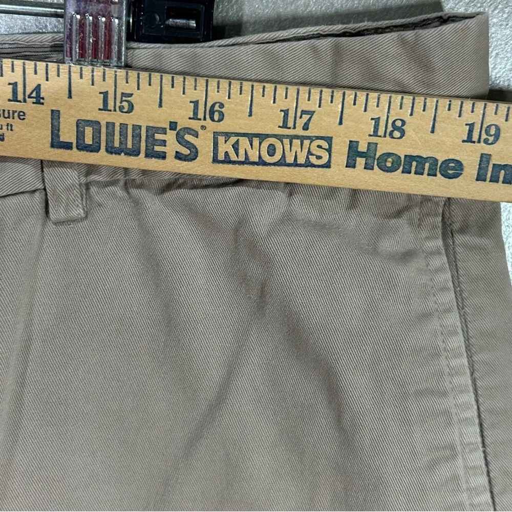 Tailorbyrd Collection Men's Beige Cotton Casual Chino Shorts‎ Size 38